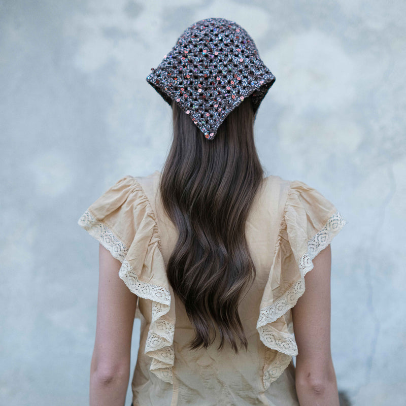 Katie Bandana Brown-Beige